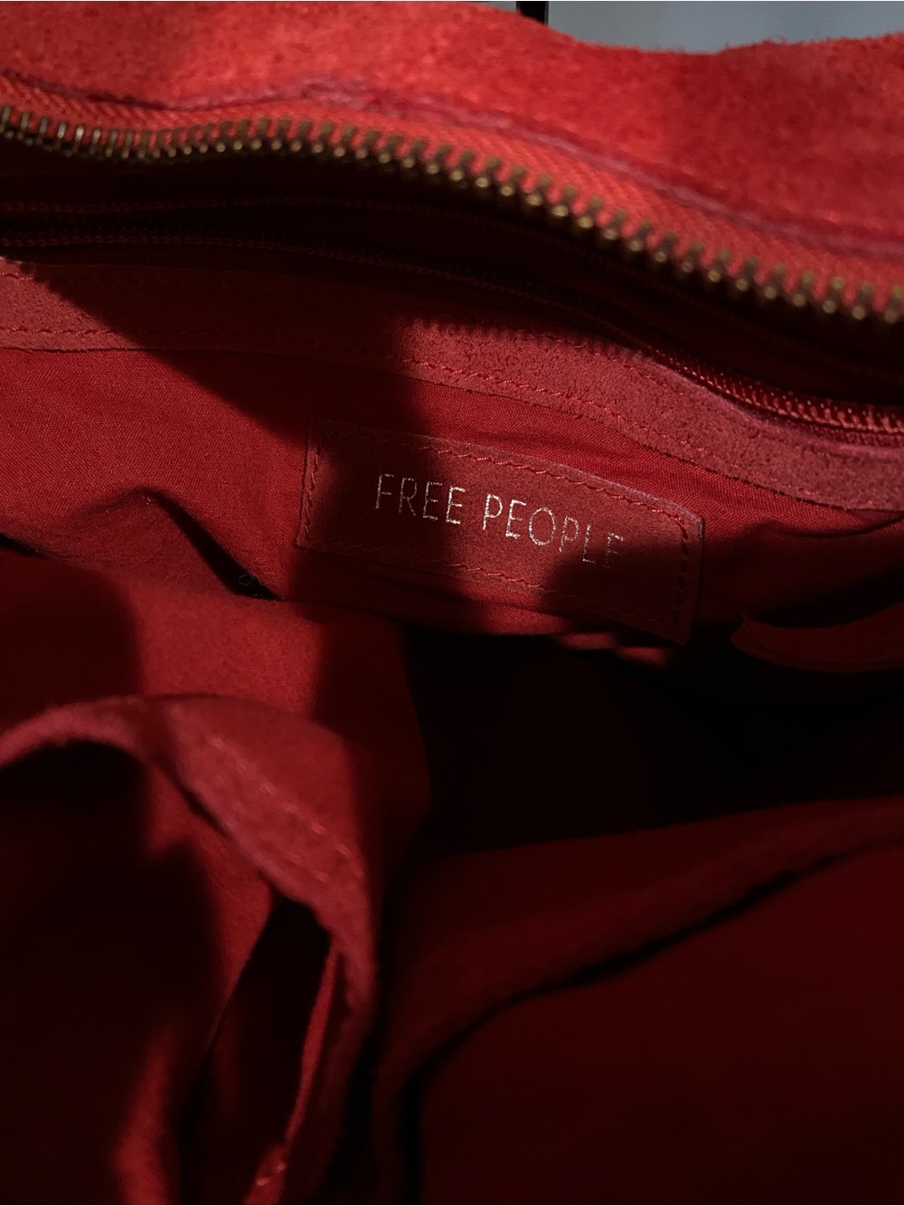Free people suede tote - Picture 5 of 7